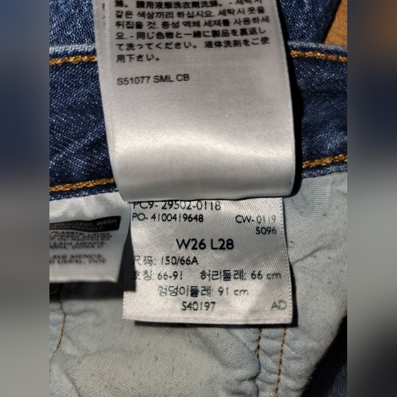 Levi 501 Skinny in Sansome Street, W26, L28, Button Jeans - Picture 10 of 13